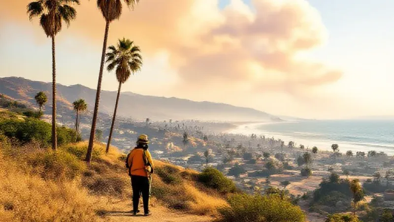 High Fire Risk for San Clemente as Santa Anas Peak