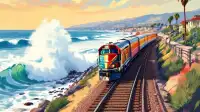 San Clemente Metrolink Suspended Next Week: High Tides