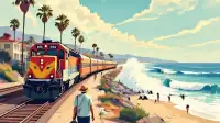 King Tides Force Metrolink Suspension Near San Clemente