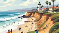San Clemente Bluffs, Rail Line Closures Due to Surf & El